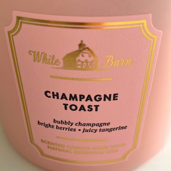 🆕 CHAMPAGNE TOAST CANDLE BUNDLE Bath and Body Works - Picture 3 of 9